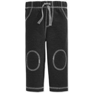 First Impressions Baby Boys' Solid Pants in Black Size 18 Months
